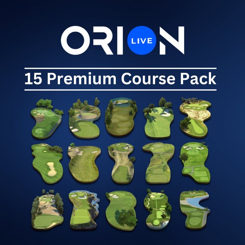 15 Premium Course Pack – Optishot Golf